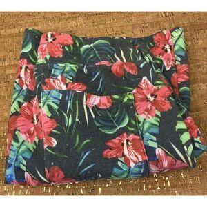 Sol Angeles Shorts Men's M Floral Print Drawstring Casual Preppy Spring Summer